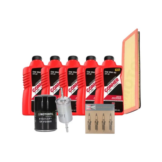 Kit Afinacion Ford Fiesta 2003-2010 1.6 Gonher 15w40 5l