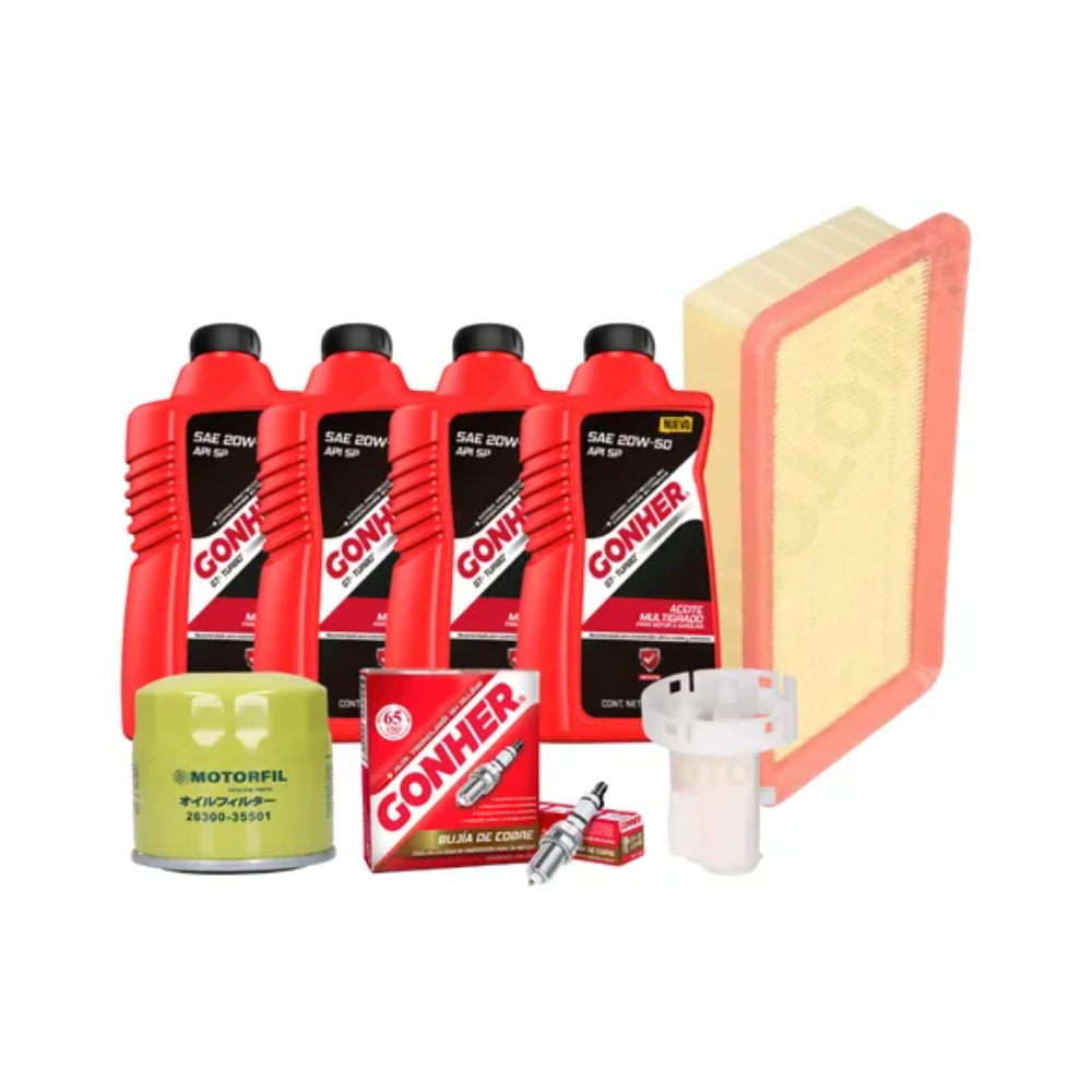 Kit De Afinacion Dodge Attitude 2006-2011 1.4 B/gonher 20w50