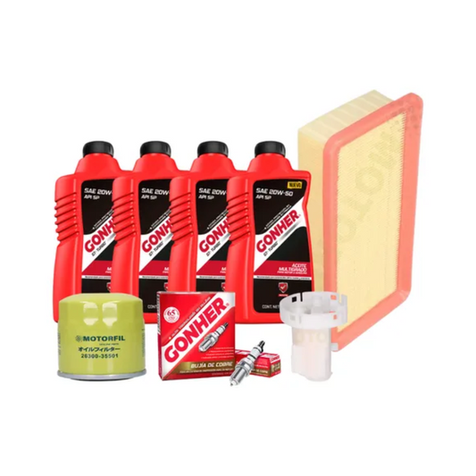 Kit De Afinacion Dodge Attitude 2006-2011 1.4 B/gonher 20w50