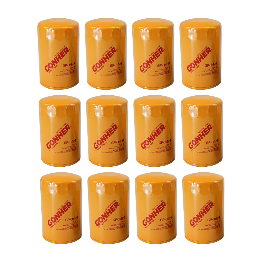 Filtros De Aceite Gp-3429 Gonher 12pz Mayoreo