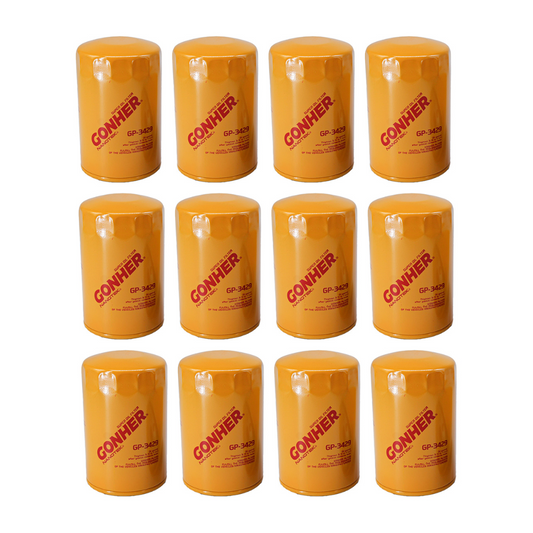 Filtros De Aceite Gp-3429 Gonher 12pz Mayoreo