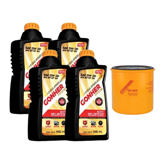 Kit Cambio Aceite Spark 1.2l 2011-2018 Beat Gonher 5w30