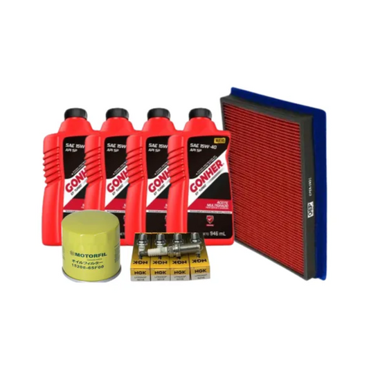 Kit Afinacion Sentra 01-03 1.8 L Gonher 15w40 B/platino