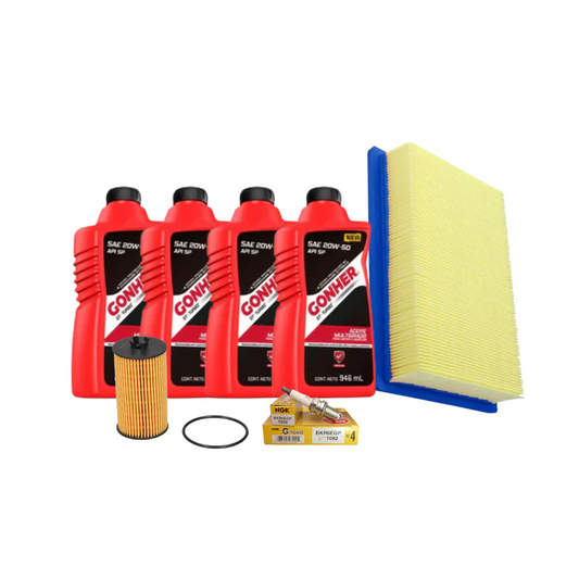Kit Afinacion Sonic 2012-2018 1.8 20w50 Gonher B/platino