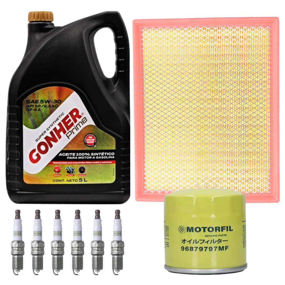 Kit Afinación Gmc Denali 2011-2012 4.3l 6v B/platino 5w30