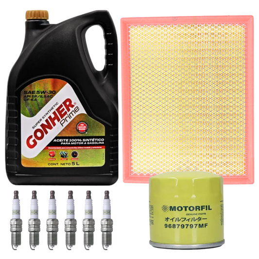 Kit Afinación Gmc Denali 2011-2012 4.3l 6v B/platino 5w30