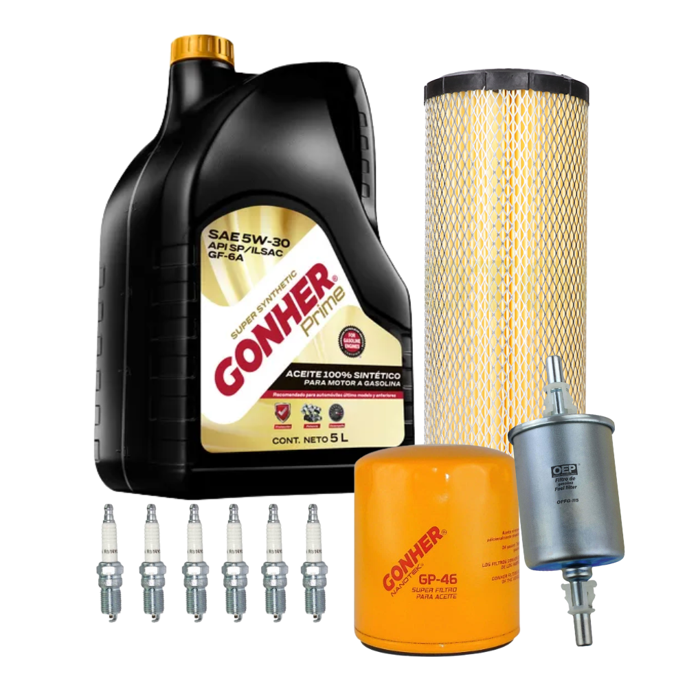 Kit Afinación Gmc Savana 1500 / 2500 2001-2014 4.3l 6v 5w30