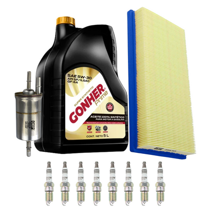 Kit Afinación Gmc Sonoma 2000-2003 5.7l 8v B/platino 5w30