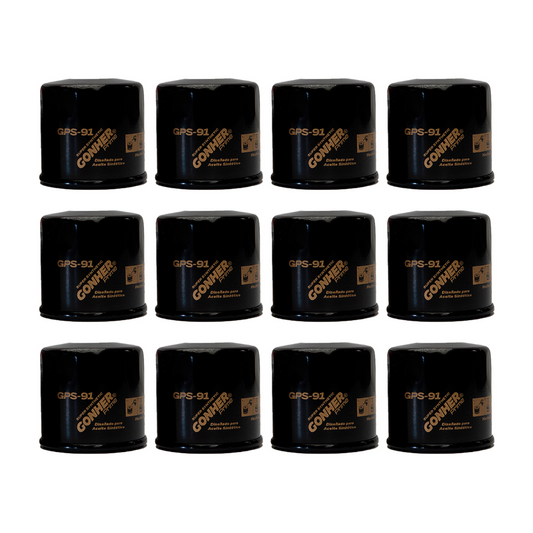 Filtros De Aceite Gps-91 Gonher 12pz Mayoreo