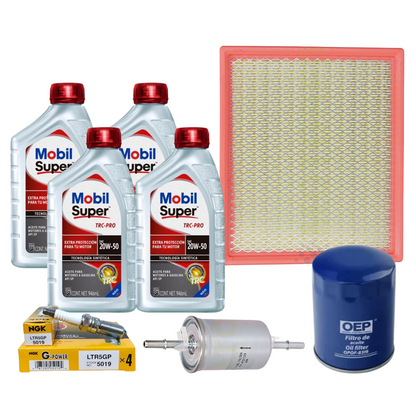 Kit Afinacion Ford Ka 2001-2008 B/platino Mobil 20w50