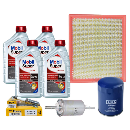 Kit Afinacion Ford Ka 2001-2008 B/platino Mobil 20w50