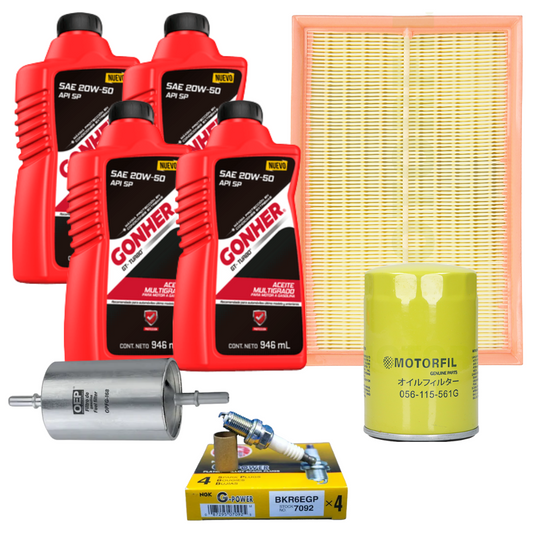 Kit De Afinación Seat Ibiza 2003 Al 2009 1.6l 4l B/platino