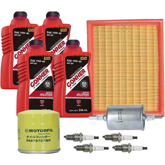 Kit Afinacion Chevy 1994-2012 Gonher 15w40