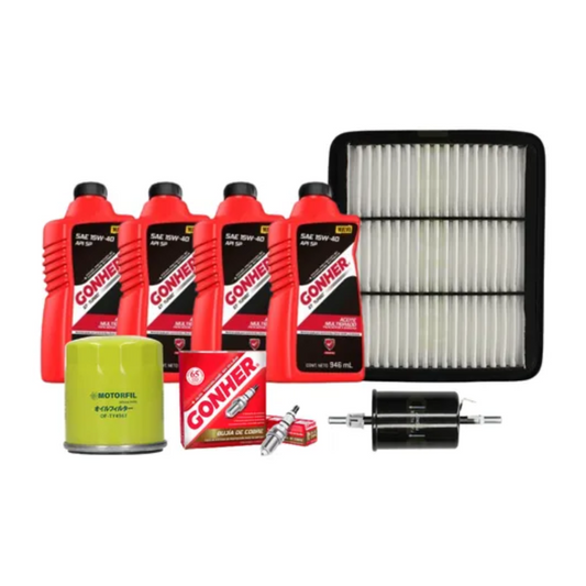 Kit De Afinacion Matiz 2006 Al 2015 1.0 Bujía Gonher 15w40