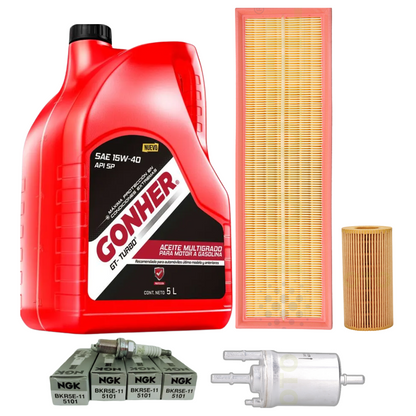 Kit De Afinación Bora 2006 Al 2010 2.5 Gonher 15w40