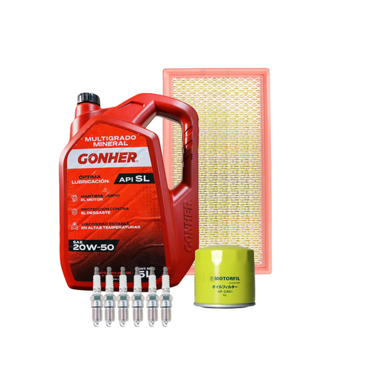 Kit De Afinacion Cirrus 2001 Al 2006 2.7 Gonher 20w50