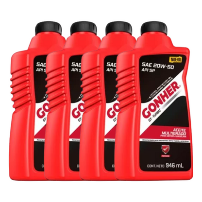 Kit De Afinación Golf 1986 Al 1995 2.0 Gonher 20w50 B/platin