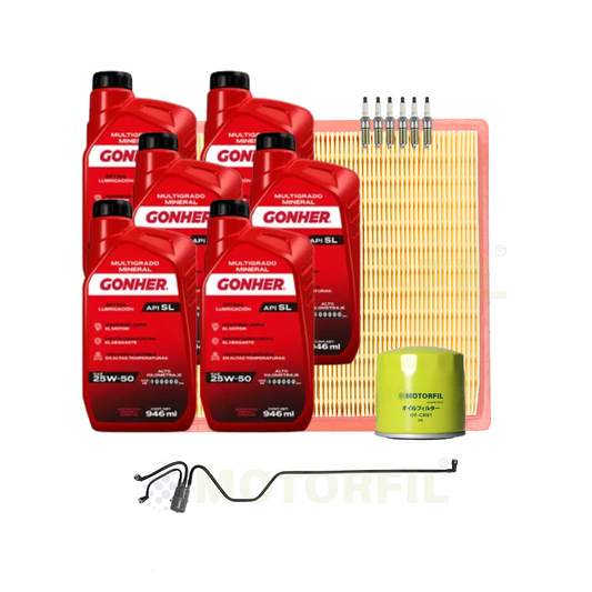 Kit De Afinacion Town & Country 01-03 3.3l Gonher 15w40