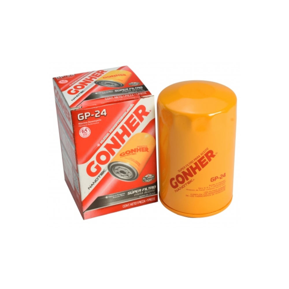 Filtros De Aceite Gp-24 Gonher 12pz Mayoreo