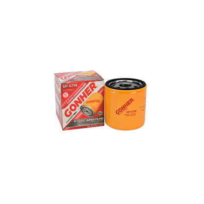Filtros De Aceite Gp-6714 Gonher 12 Pza Mayoreo
