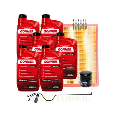 Kit De Afinacion Town & Country 07-10 3.3l Gonher 15w40