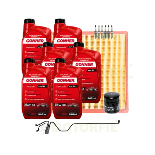 Kit De Afinacion Town & Country 07-10 3.3l Gonher 15w40