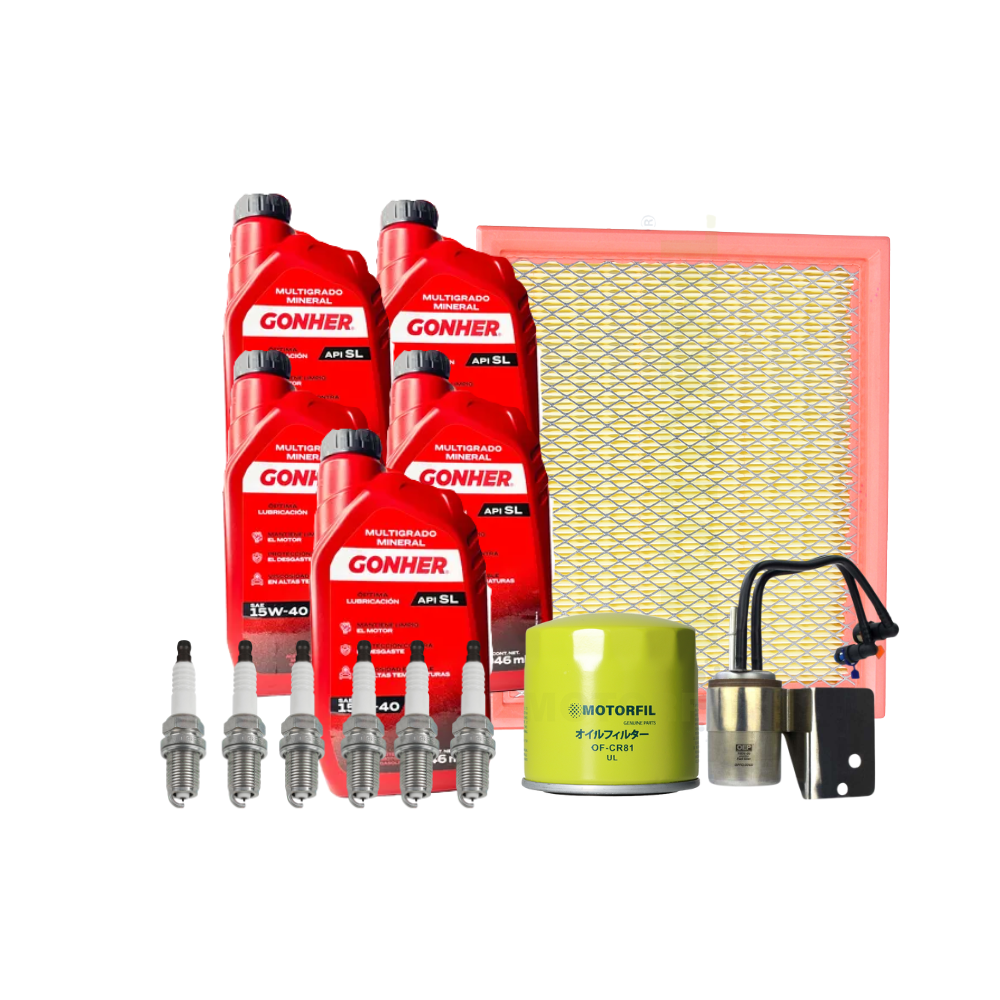 Kit De Afinacion Cirrus 1998 Al 2000 2.5 Gonher 15w40