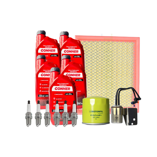Kit De Afinacion Cirrus 1998 Al 2000 2.5 Gonher 15w40
