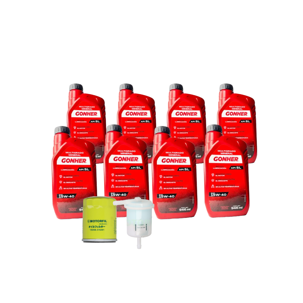 Kit De Afinacion Town & Country 64-65 6.2l Gonher 15w40