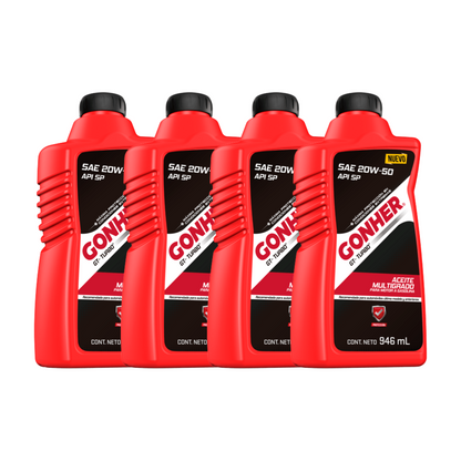 Kit De Afinacion Vw Sedan 1974-1992 1.6 Aceite Gonher 20w50