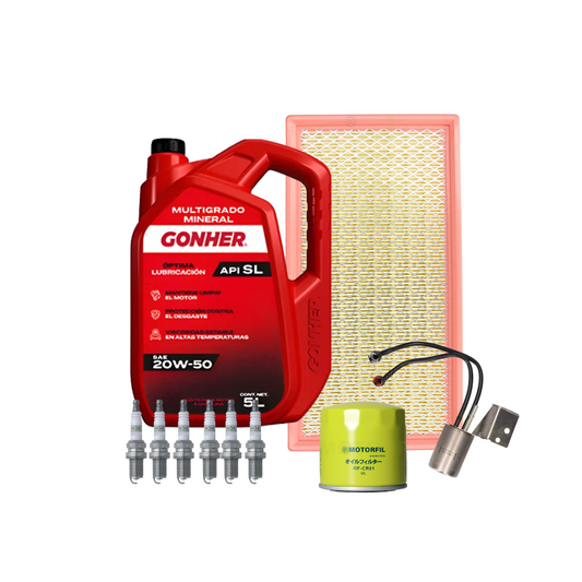 Kit De Afinacion Cirrus 1995 Al 1997 2.5 Gonher 20w50