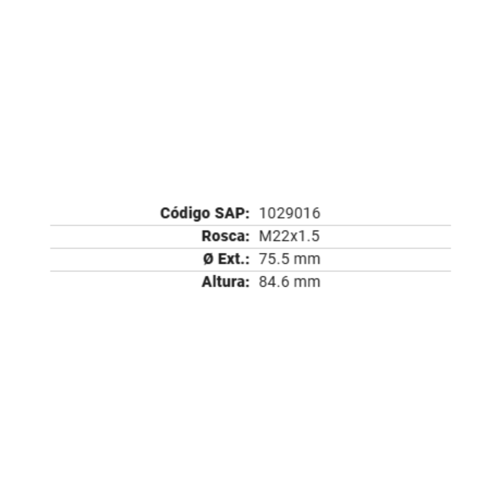 Filtros De Aceite Gps-2304 Gonher 12pz Mayoreo