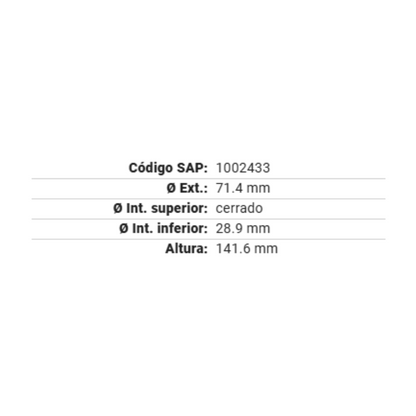 Filtro De Aceite G-466 Gonher 12 Pzas Mayoreo