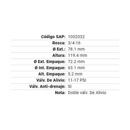 Filtros De Aceite Gp-128 Gonher 12pz Mayoreo