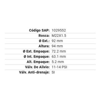 Filtros De Aceite Gps-68 Gonher 12pz Mayoreo