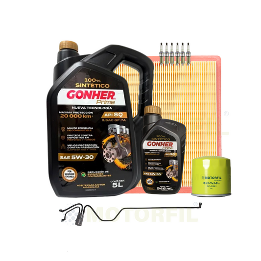 Kit De Afinacion Town & Country 01-03 3.3l Gonher 5w30