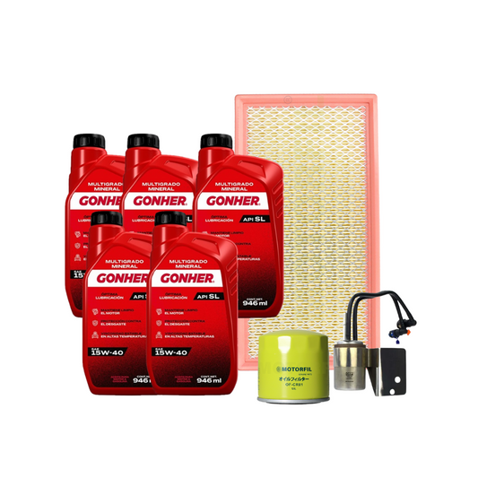 Kit De Afinacion Cirrus 1995-2000 2.4 Gonher 15w40