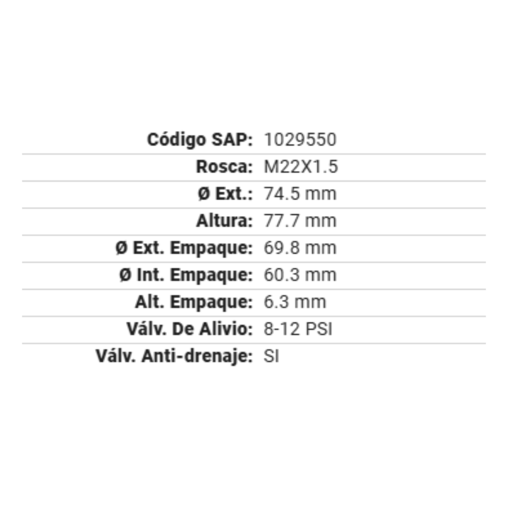 Filtros De Aceite Gps-406 Gonher 12pz Mayoreo