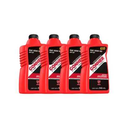 Kit Cambio De Aceite Golf 1986 Al 1995 Aceite Gonher 20w50