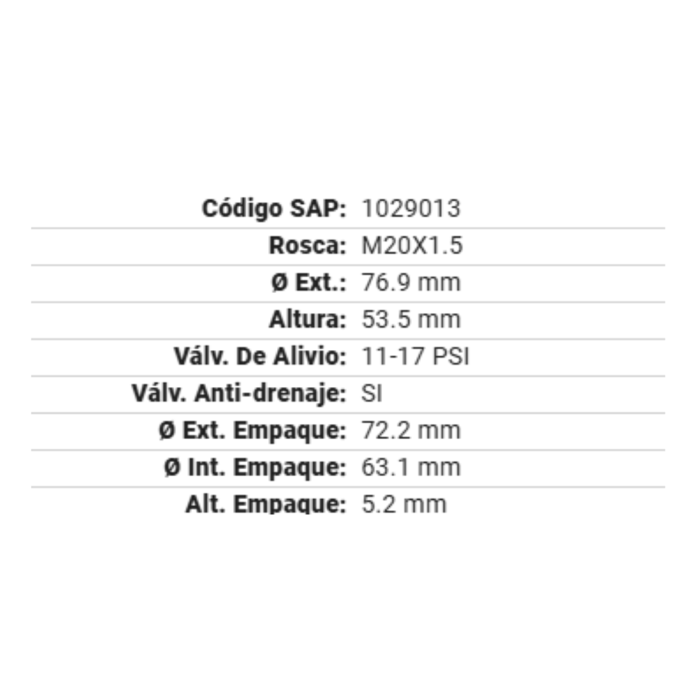 Filtros De Aceite Gps-291 Gonher 12pz Mayoreo