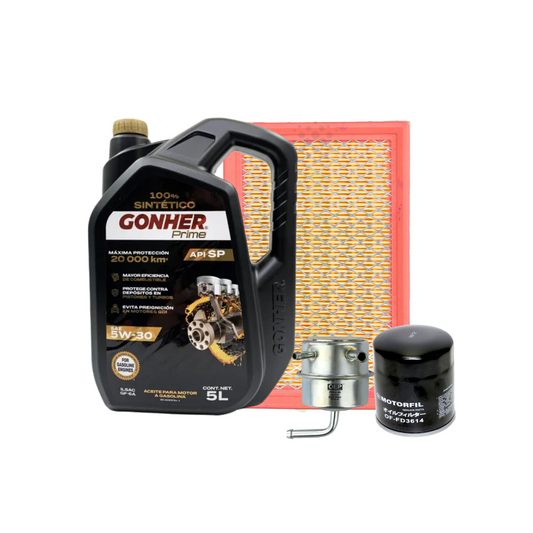 Kit De Afinacion Dart-k 1987-1989 2.2 Gonher Sintético 5w30