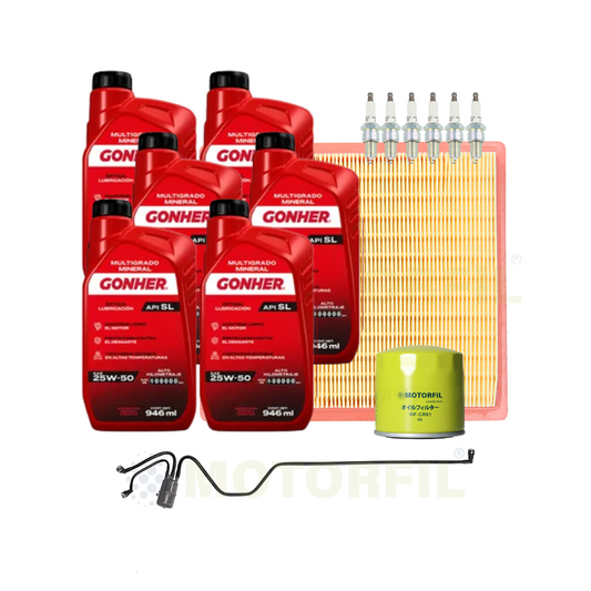 Kit De Afinacion Town & Country 1996 3.3l Gonher 15w40