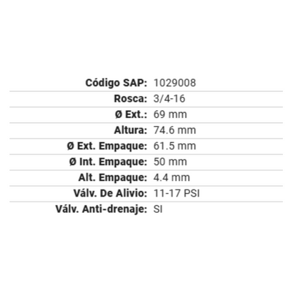 Filtros De Aceite Gps-157 Gonher 12pz Mayoreo