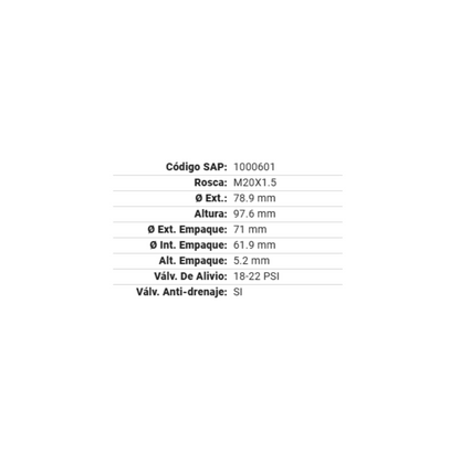 Filtros De Aceite Gp-462 Gonher 12 Pza Mayoreo