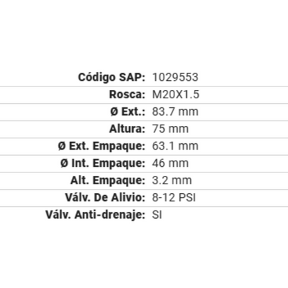 Filtros De Aceite Gps-6811 Gonher 12pz Mayoreo