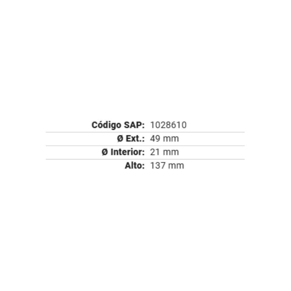 Filtros De Aceite G-2308 Gonher 12 Pza Mayoreo