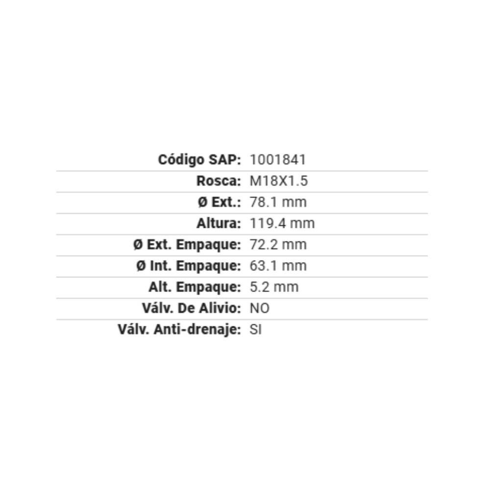 Filtros De Aceite Gp-3980 Gonher 12pz Mayoreo