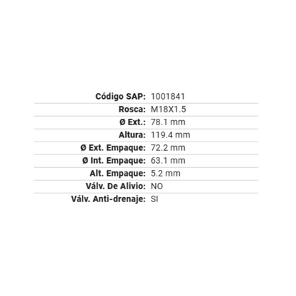 Filtros De Aceite Gp-3980 Gonher 12pz Mayoreo