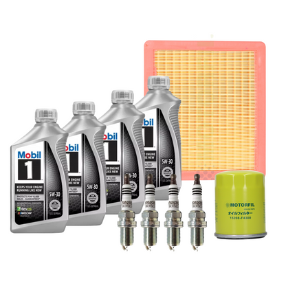 KIT DE AFINACION PARA MG 5 2024 5w30 MOBIL 1 SINTETICO BUJIAS DE IRIDIUM