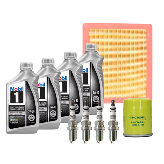 KIT DE AFINACION PARA MG 5 2024 5w30 MOBIL 1 SINTETICO BUJIAS DE IRIDIUM